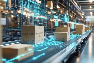 自動搬送ロボットシステムのイメージ