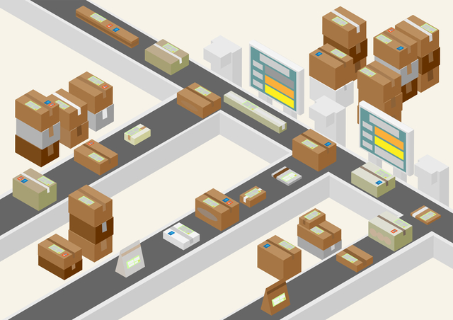 物流倉庫向け自動仕分けシステム（ソフトウェア開発）